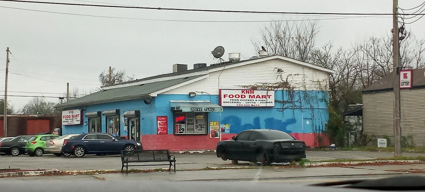 West Food Mart storefront on W Market Street, Louisville KY