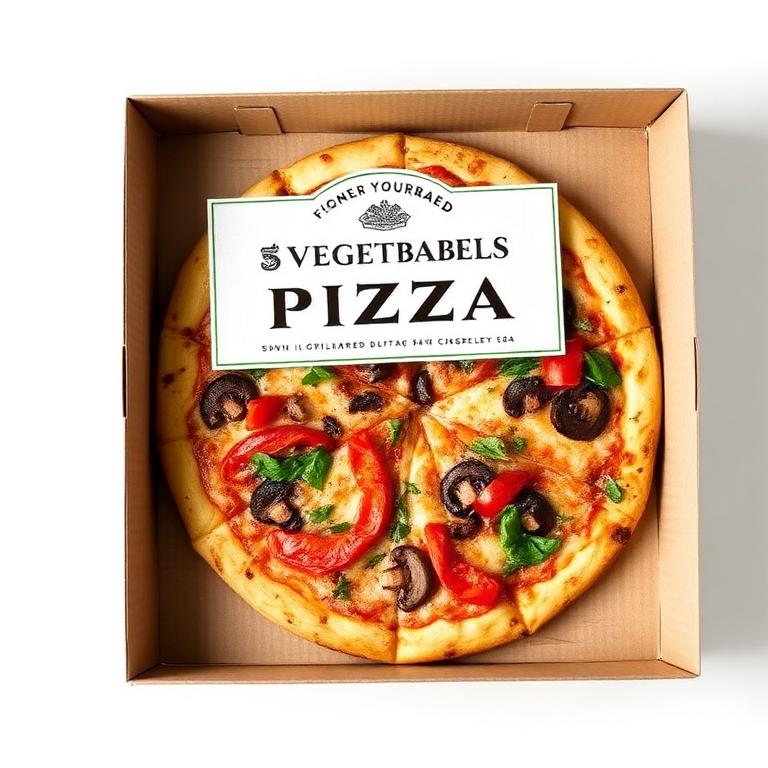 Stone-Baked Garden Pizza
