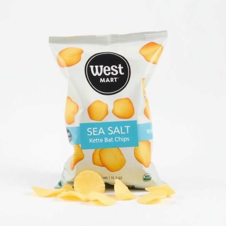 West Mart Kettle Chips — Sea Salt