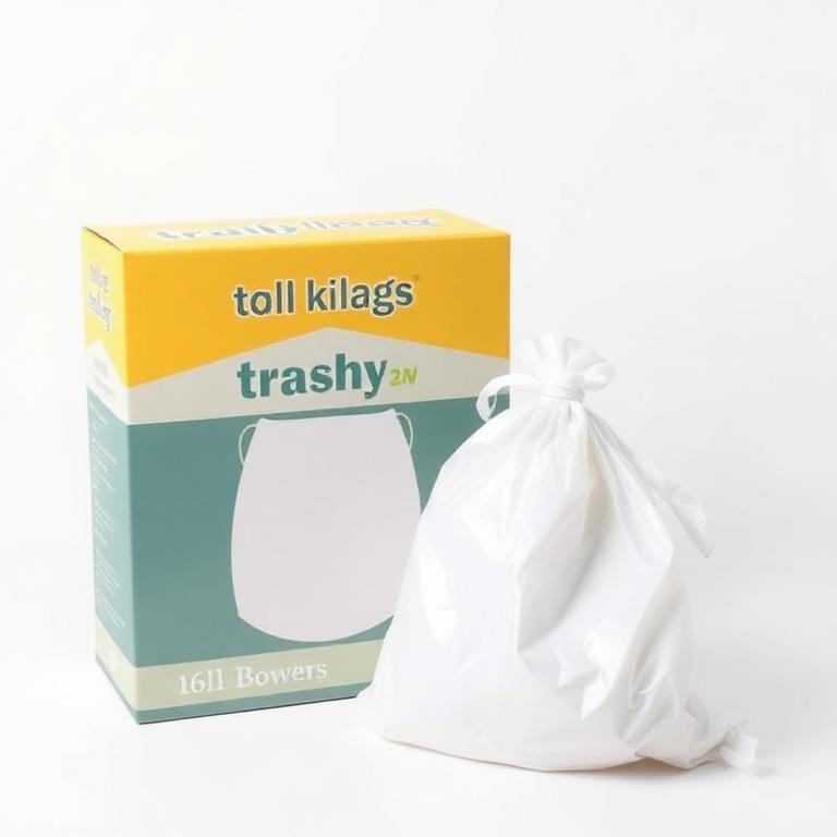 Tall Kitchen Trash Bags 30ct